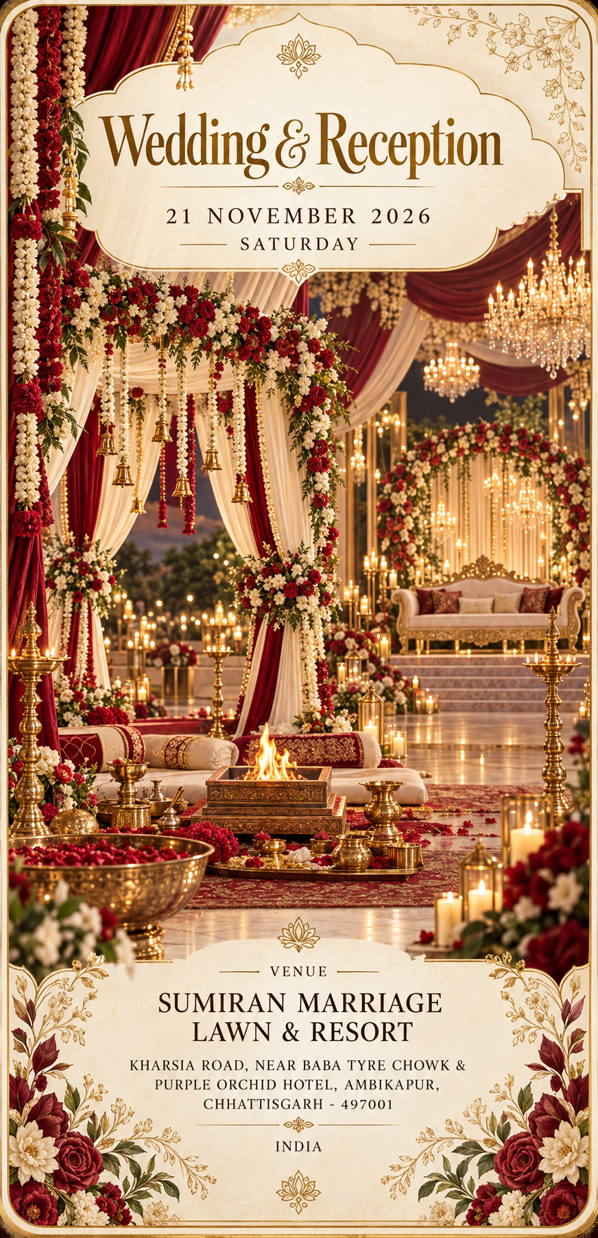 Wedding & Reception