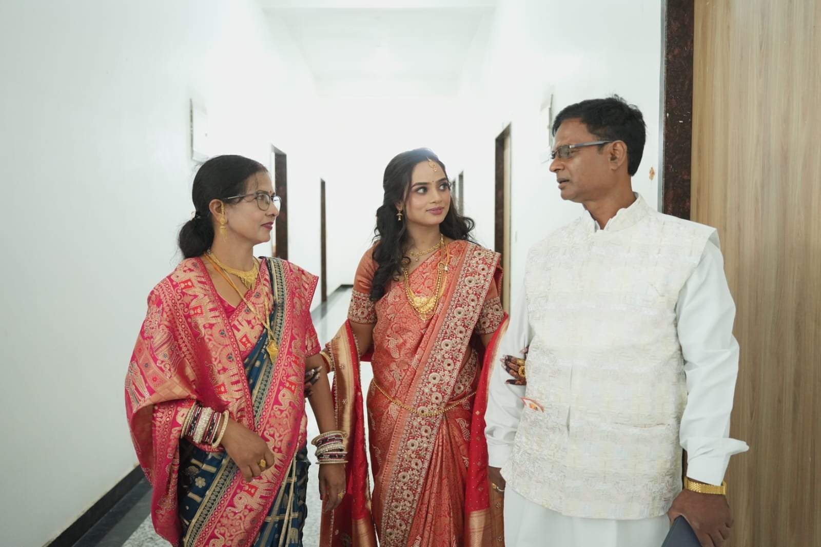 Bride's parents